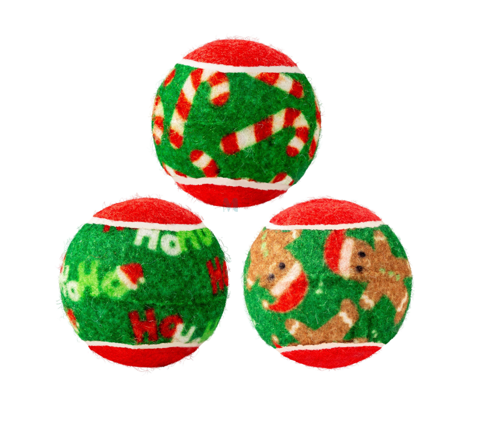 KONG Holiday SqueakAir® pallid koertele, 3 tk