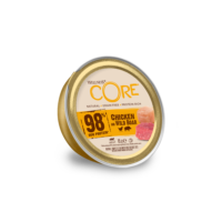 Wellness CORE 98% kahe proteiiniga märgtoit kassidele kana ja metssiga, 12×85 g