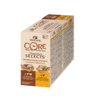 Wellness CORE Shredded Selection Multipack – 8 x 79 g, märgtoit kassidele