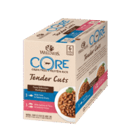 Wellness CORE Tender Cuts Selection Multipack kalavalik – 6 x 85 g, märgtoit kassidele