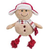 Xmas koerte mänguasi plüüsist lapik piparkook
