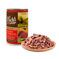 Sam’s Field Beef with Pumpkin & Pea konserv koertele, 6×400 g