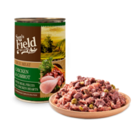 Sam’s Field Chicken & Carrot konserv koertele, 6×400 g