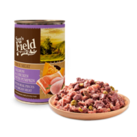 Sam’s Field Salmon & Chicken with Pumpkin konserv koertele, 6×400 g
