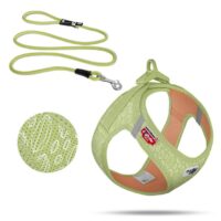 Curli Clasp Air-Mesh SE24 traksid väikestele koertele + Stretch Comfort jalutusrihm