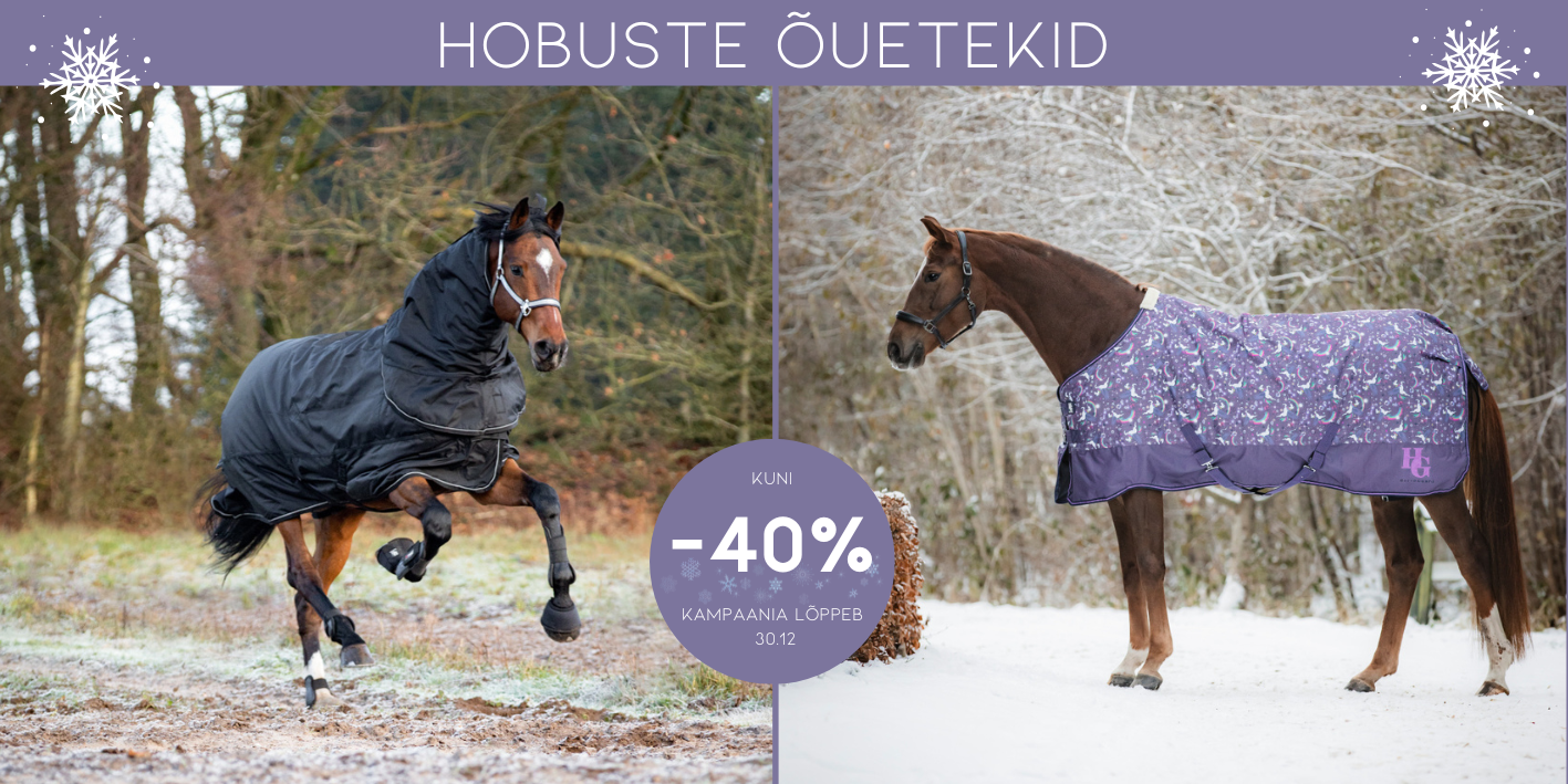 Hobuste õuetekid -40%