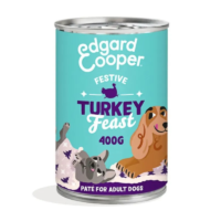 Edgard Cooper Festive konserv koertele, kalkun, 400 g