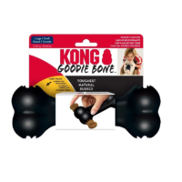 KONG Extreme Goodie Bone närimismänguasi koertele L, must
