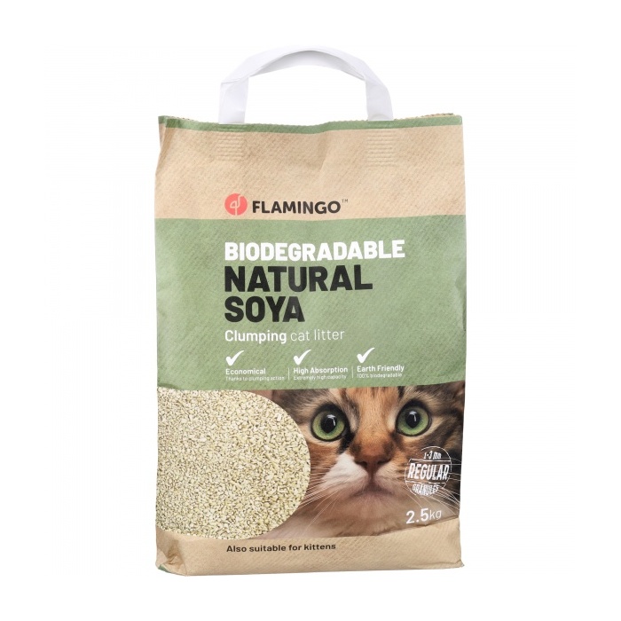 Flamingo Natural Soya kassiliiv, 2,5 kg