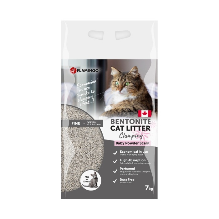 Flamingo Baby Powder kassiliiv, 7 kg