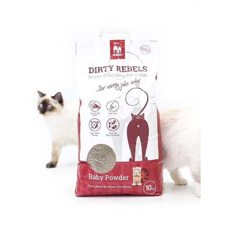 Petrebels Babypowder kassiliiv, 10 L