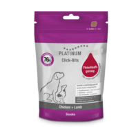 Platinum Click-Bits Chicken+Lamb maiused, 150 g