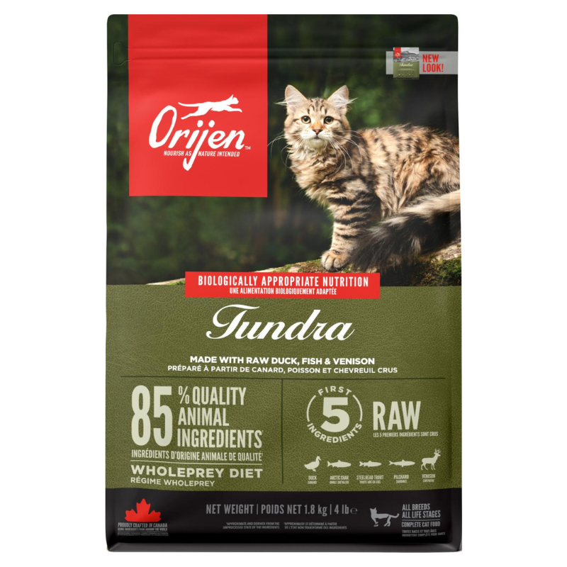 Orijen Tundra kuivtoit kassidele