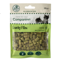 Companion Crunchy Pillow naistenõgesega maiused kassidele, 50 g