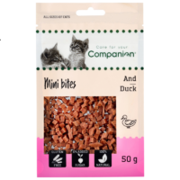 Companion Mini Bites pardilihaga maiused kassile, 50 g