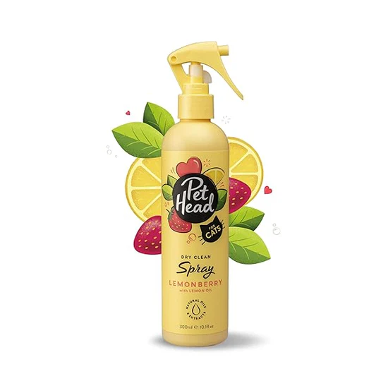 Pet Head Feline Good Cat Dry puhastussprei kassidele, 300 ml