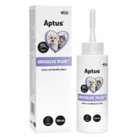 Aptus Orisolve Plus kõrvapuhastusvahend koertele ja kassidele, 100 ml