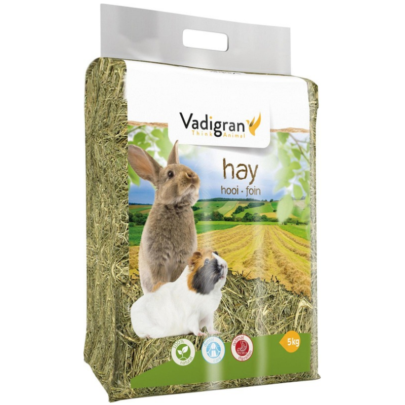 Vadigran Fibre+ mägiaasa hein, 5 kg