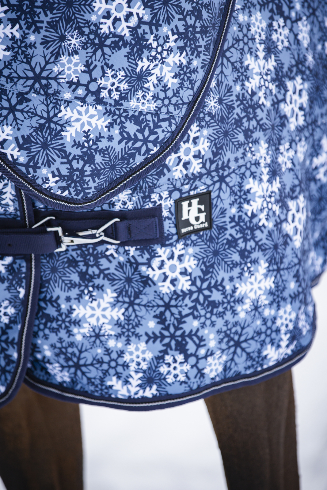 HG Snowflake õuetekk kaelaosaga, 1200D - 200 g - Pilt 5
